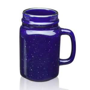 16 OZ Custom Logo Speckle Mason Jars Mugs