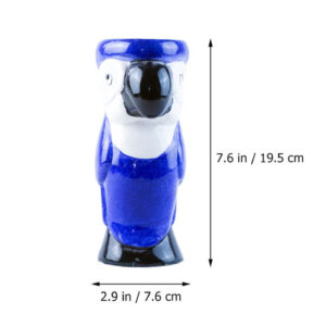 Hawaiian Lovely Tropical Cocktail Glasses Tumbler Drinkware Custom Ceramic Parrot Tiki Mug 