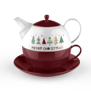 Merry Christmas Tea For One Teapot