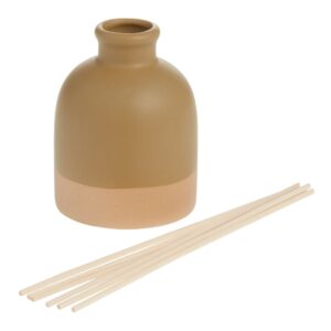 Rustic Minimalist Home Decor Two Tone Ceramic Aroma Reed Diffuser