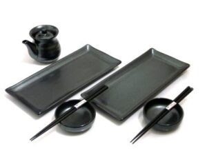 Ceramic Sushi Set Sushi Serving Dinnerware Set