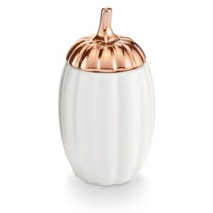Pumpkin Ceramic Candle Jar