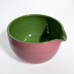 Pink Green Fashion Porcelain Ceramic Matcha Tea Bowl