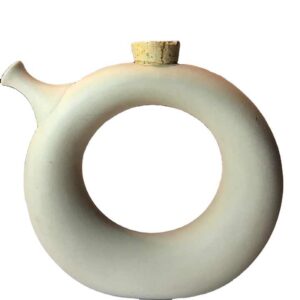 Special Design Vintage Donut Hole Party Hotel Accessory Gift Ceramic Wine Decanter