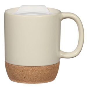 Ceramic Mug With Cork Bottom