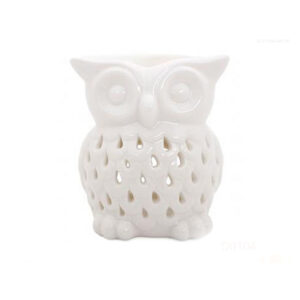 Ceramic Owl Shaped Oil Burner Warmer