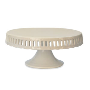 10 Inch Wedding Baby Shower Birthday Pedestal Footed Ceramic Porcelain Cake Stand Holder