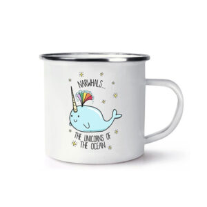 Wholesale Custom Printed Enamel Camping Campfire Mug