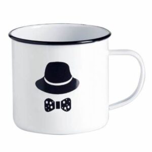 Custom Print Enamel Mug Camping Mug