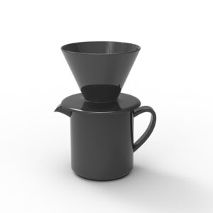 Ceramic coffee dripper set