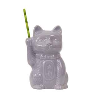 Custom Color Stoneware Cat Cocktail Cup Tiki Mug for Bar Hotel