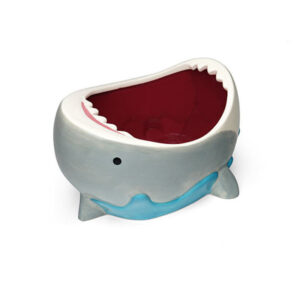 Wholesale Ceramic Cute Shark Attack Salad Bowl