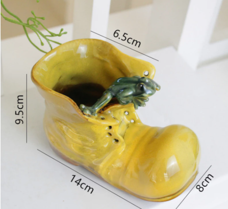 ceramic succulent pot