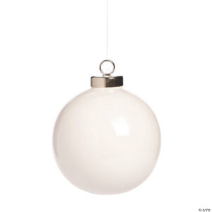 DIY Bisque Ceramic Decorating Christmas Ball