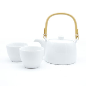 Japanese Minimalist Simple Style Teapot Cup Ceramic Tea Set 