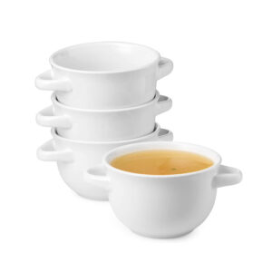 Wholesale Home Kitchen Ceramic Soup Bowl with Handle